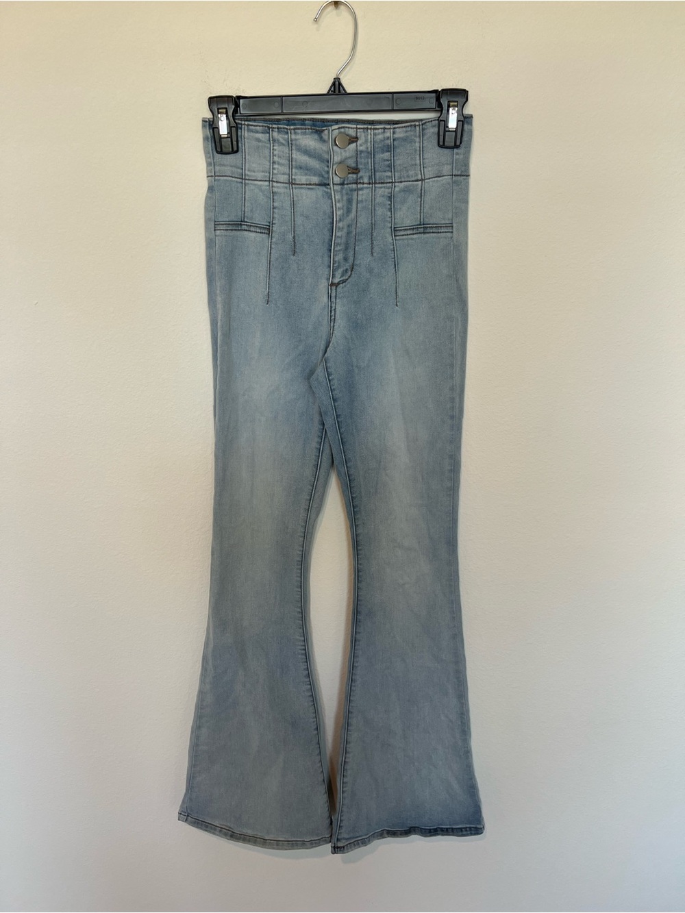 Altar'd State Light Blue Jayde Flare Jeans - Women's
